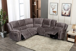 Sofá Seccional Reclinable <span class=keywords><strong>El</strong></span>éctrico Moderno HOMERS con Altavoz Bluetooth y Masaje, Sofá Reclinable <span class=keywords><strong>El</strong></span>éctrico para Cine en Casa - Product Image 3