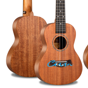 Ukelele mate de madera de caoba maciza de <span class=keywords><strong>4</strong></span> cuerdas de color natural profesional de gama alta de 23 pulgadas - Product Image 6
