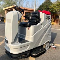 Mini autolaveuse électrique compacte et portable pour petits espaces – Équipement de nettoyage industriel