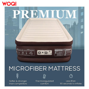 Colchones Inflables Ligeros Individuales y Dobles WOQI, Cama <span class=keywords><strong>Inflable</strong></span> para Camping con Bomba Integrada - Product Image 2