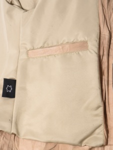 Veste pour femme en cuir Nappa ciré beige 100% authentique, finition cirée, fermeture éclair YKK, marque privée, usine OEM/ODM, vente en gros - Product Image 5