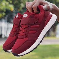 Chaussures de sport pour femmes à fermeture auto-agrippante, durables, antidérapantes, confortables, chaussures décontractées pour les activités de plein air
