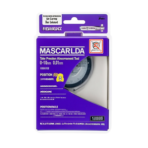 Comparateur analogique de précision 0-10 mm, résolution 0,01 mm, outil de mesure linéaire - Product Image 2