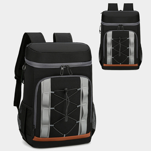 Custom Logo Food Compartment, Wine Leak Proof Outdoor Thermal Soft Lunch Ice Bag <b>Cooler</b> Picnic Insulated Bag <b>Backpack</b>/ - Product Image 1