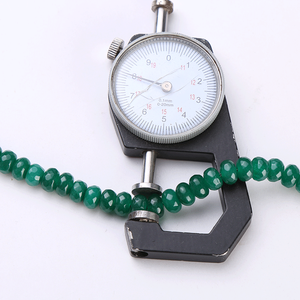 ลูกปัดพลอยออนิกซ์ธรรมชาติยี่ห้อ WENCHI รูปทรงวงรีเหลี่ยมเพชรพลอย ขนาด 3 มม. ความสูง 3 มม. ด้านหลังแบน รุ่น 2380 สำหรับงานประดิษฐ์เครื่องประดับ - Product Image 2