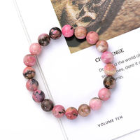 Pulsera de piedra semipreciosa de 8mm, cuentas redondas, potencia energética, cristal, Reiki, pulsera elástica curativa elástica para mujeres y hombres, regalos