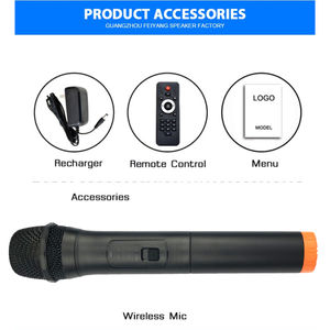 Altavoz estéreo inalámbrico BT TWS PARA Karaoke, dispositivo de audio acústico portátil de 12 pulgadas, con sistema público con dientes azules activos - Product Image 2