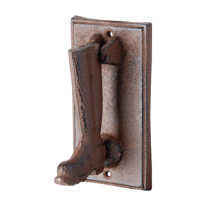 Herrero forjado a mano de hierro fundido búho volador puerta <span class=keywords><strong>aldaba</strong></span> puerta de entrada puerta decorativa <span class=keywords><strong>aldaba</strong></span> - Product Image 6