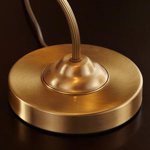 Lámpara de Escritorio Retro de Estilo Americano, Totalmente de Cobre, Regulable y Protectora para la Vista, Estilo Europeo de Lujo Creativo para Oficina y Estudio - Product Image 1
