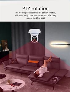 Larmtek-minicámara IP de seguridad CCTV para interiores, Monitor de bebé con WiFi 5G, 1080P, seguimiento IA, Audio, videovigilancia, <span class=keywords><strong>Alexa</strong></span> - Product Image 6