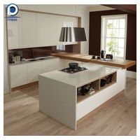 Meubles de cuisine modulaires modernes de luxe, écologiques et ignifuges, garantie 5 ans pour villas, appartements et projets résidentiels