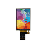 Écran LCD TFT 3,5 pouces avec écran tactile capacitif 320x480 262K couleurs Interface MCU Pilote ST7796U Rétroéclairage LED 300 Nits de luminosité