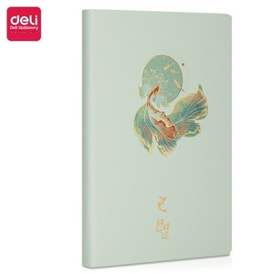 Carnet de notes Deli 7997 Série Palais d'<span class=keywords><strong>été</strong></span> 120 pages 210*143mm Guochao Motif exquis Lignes horizontales Haute qualité - Product Image 1