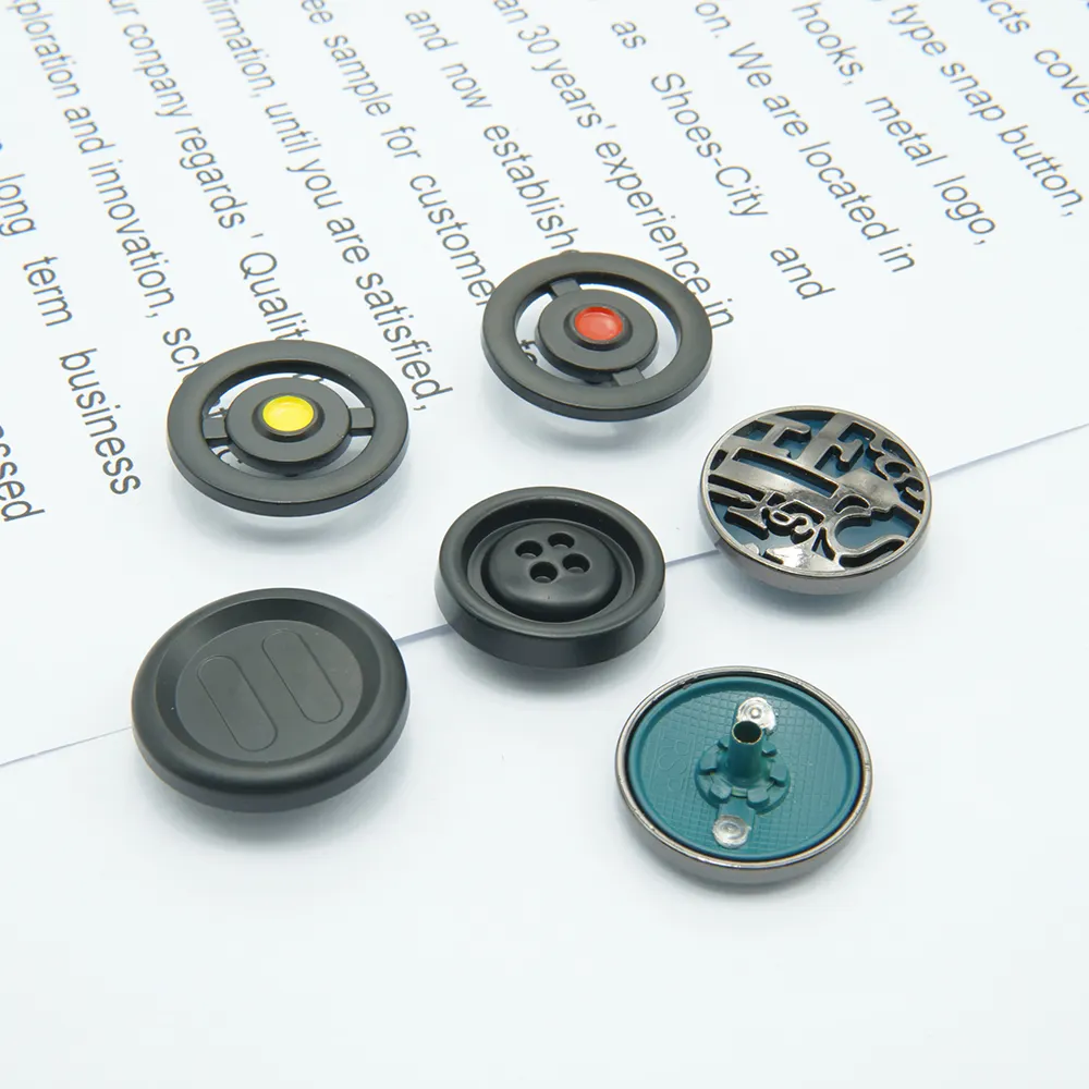 Snap fastener new british style coat buttons press round Large metal snap on custom buttons for clothes jacket clothing