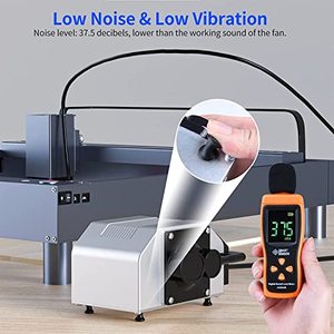 Kit de Bomba Asistida por Aire para Corte Láser, Caudal Ajustable de 30 Litros/minuto, Corte Más Profundo y Rápido, para Plantas de Manufactura y Hoteles - Product Image 3
