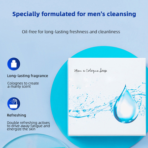 Jabón de Colonia para hombre al por mayor, fragancia <span class=keywords><strong>marina</strong></span>, baño de lujo, refrescante, blanqueador, colonia de limpieza, jabón - Product Image 4