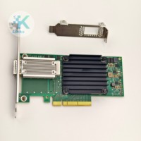Adaptateur Ethernet QSFP28 56GbE 1 port PCIe 3.0x8 MCX453A-FCAT pour carte d'interface serveur Mellanox CX-4 en stock