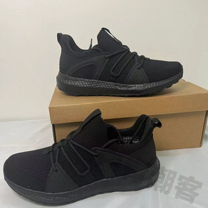 Chaussures de randonnée pour hommes, respirantes, légères, en mesh noir, pour la formation en lutte contre les incendies en extérieur 019 - Product Image 1