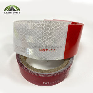 <span class=keywords><strong>Cinta</strong></span> reflectante roja y blanca a precio de fábrica <span class=keywords><strong>para</strong></span> camiones: adhesiva, impermeable, certificado DOT C2 <span class=keywords><strong>para</strong></span> seguridad vial - Product Image 5