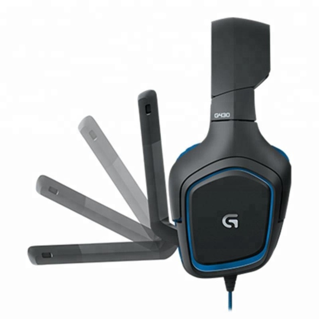 Logitech G430 Noise Isolating Gaming Headset 7.1 Surround Sound Hi-Fi Mic Dota 2 Earphones Headphones PC Computer