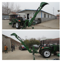 Mini Bagger lader Zum Verkauf Mini Traktor Mit Frontlader Und Backhoe4x4 Kompakt traktor Mit Lader