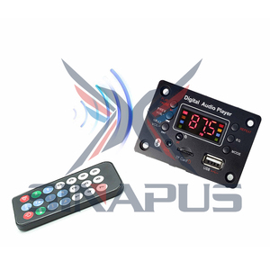 Mp3 DC7-25V <span class=keywords><strong>2</strong></span>*40W khuếch đại MP3 Máy nghe nhạc mô-đun bluetooth-tương thích 5.0 Bảng Giải Mã khuếch đại xe FM Đài phát thanh mô-đun MP3 người chơi - Product Image 4