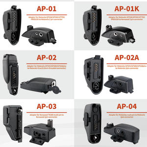 Adaptador de Audio para <span class=keywords><strong>Radio</strong></span> Bidireccional Walkie Talkie, para Hyte-ra PD780/785/705 a Conector Motor de 2 Pines - Product Image 2