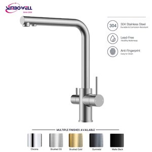 <span class=keywords><strong>Rubinetto</strong></span> da Cucina con Filtro per <span class=keywords><strong>Acqua</strong></span> Purificata, <span class=keywords><strong>Rubinetto</strong></span> a 3 Vie in Acciaio Inox con <span class=keywords><strong>Rubinetto</strong></span> per <span class=keywords><strong>Acqua</strong></span> Purificata - Product Image 1