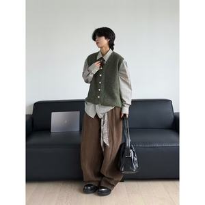 Chalecos Estilo Universitario Originales al por Mayor, Camisas Tejidas Vintage, Chaquetas para Hombre - Product Image 3