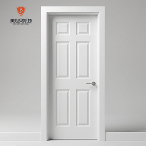 Puerta de Madera Certificada WH con Certificación <span class=keywords><strong>Warnock</strong></span> Hersey Contra Incendios, Precolgada con Marco, 90 Minutos de Resistencia al Fuego, para Proyectos de Viviendas Residenciales Multifamiliares en EE. UU. - Product Image 1