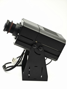Proyector de Proyección HD de Alta Definición de 300 W, Proyector de Copos de Nieve, Luces LED Gobo con Logotipo Personalizado, IP65 RGBW, Blanco Cálido, DMX512, Activación por Sonido - Product Image 4