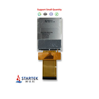2.2 pouces 240x320 haute luminosité 1000nits Module LCD à écran tactile avec interface MCU Écran résistif de petite taille