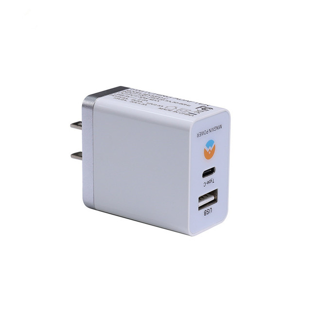 Universal PD3.0 65W USB-C GAN Power Adapter Brick with SCP Fast Charging for Laptop & Phone