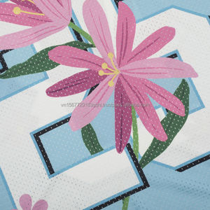 Maillot décontracté unisexe de marque tendance, style pastoral estival, respirant, séchage rapide, anti-UV, coupe ample et confortable, col en V, manches courtes - Product Image 6