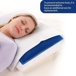 Tappetino Rinfrescante Estivo Grande con Gel, Cuscino Refrigerante per Sudorazioni Notturne, Emicranie, <span class=keywords><strong>Febbre</strong></span>, Scatti di Calore, Portatile, 3-5 Ore, Uso Domestico - Product Image 4