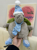 Peluche Tortue Timmy de Dessin Animé Très Vendue, Cadeau pour Filles, Pendentif Tortue Romantique avec Rembourrage en Coton PP, Adorable Cadeau