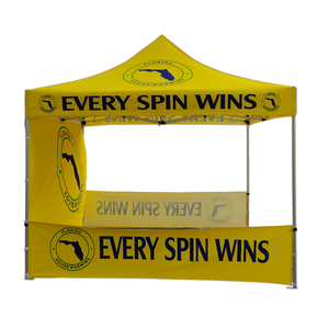 <span class=keywords><strong>Toldo</strong></span> Portátil de Aluminio 10x10, Carpa de Mercado Personalizada con Logotipo, Plegable, Impermeable, con Protección UV, Tela Oxford Recta - Product Image 5