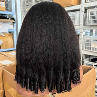 Perruques en cheveux humains brésiliens vierges de qualité supérieure, lisses et bouclées, pour femmes, vente en gros, fournisseurs de perruques en cheveux humains