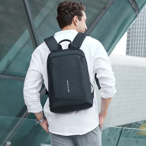 Zaino per laptop da lavoro ultrasottile impermeabile alla moda borsa a zaino leggera per borsa da viaggio da uomo - Product Image 6