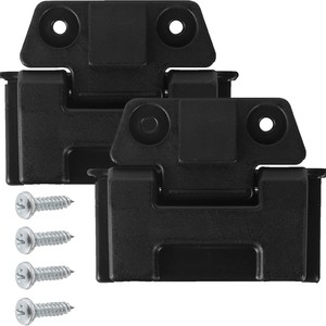 Igloo Cooler Hinge Replacement Parts 25 52 72 Qt Durable Black Plastic With Screws For BMX Coolers - Product Image 1