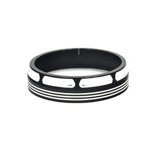 Anillo embellecedor para faro de motocicleta de 7 pulgadas para Harley, cubierta protectora decorativa de aluminio CNC para faro, color negro - Product Image 1