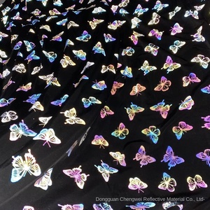 Margherita per stampa a colori magici tessuto elastico riflettente a quattro lati tessuto a maglia per abbigliamento Yoga con strass - Product Image 4