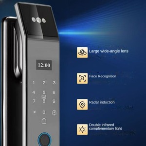 Enrique Wishome bảo mật cao thông minh khóa cửa 3D Nhận dạng khuôn mặt điện kỹ thuật số khóa nhà Máy Giá cerradura inteligente Wifi - Product Image 4