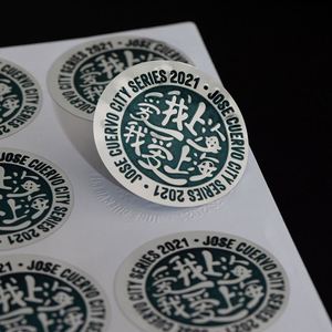 Etiquetas Adhesivas de Vinilo Redondas con Logotipo en Relieve, Diseño Personalizado, Resistentes al Agua, Venta al Por Mayor para Perfumes - Product Image 5