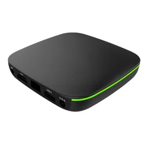 Lettore multimediale Android 9 0 installa Store 4k android dvb s2 ott tv box 2G + 16G