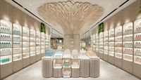 Vitrine d'exposition LED haut de gamme en aluminium Funroad Nakajima, modèle FR-JR-327, pour usage commercial en magasin de détail, fabriquée en Chine (Guangdong)