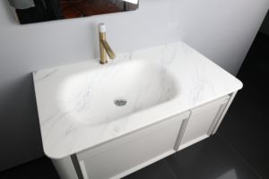 DCT OA318 – Évier de lavage des mains moderne de luxe <span class=keywords><strong>en</strong></span> acrylique composite antibactérien de qualité alimentaire, personnalisé, <span class=keywords><strong>pour</strong></span> hôpitaux et salles à manger – Approvisionnement direct usine - Product Image 5