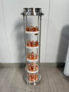 Produit phare : Colonne de distillation en verre 4-en-1 à 5 plaques avec cœur en cuivre pour la distillation d'alcool, de boissons et de vin à usage domestique - Product Image 5
