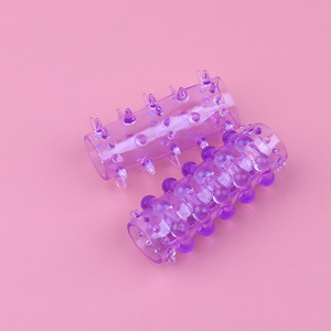Sperm Locking Kit Purple Set <b>TPE</b> Vaginal Ring For Couples Adult Use - Product Image 2