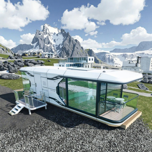 Casa Cápsula Solar Modular Portátil de Lujo, Invernadero Multifuncional para Uso en Exteriores en Parques, Escuelas, Hoteles y Apartamentos - Product Image 6